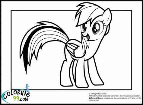 mlp coloring pages rainbow dash coloring home