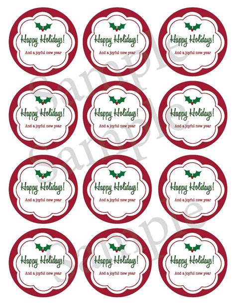 printable christmas mason jar label holiday canning jar etsy uk