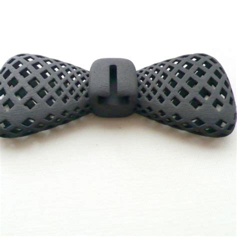 3d printed bow tie never needs to be tied