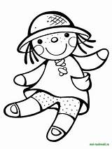 Coloring Pages Doll Dolls Printable Ragdoll Colouring Girls Toys Drawing Cute Color Kids Bear Girl Print Choose Board Template Lol sketch template