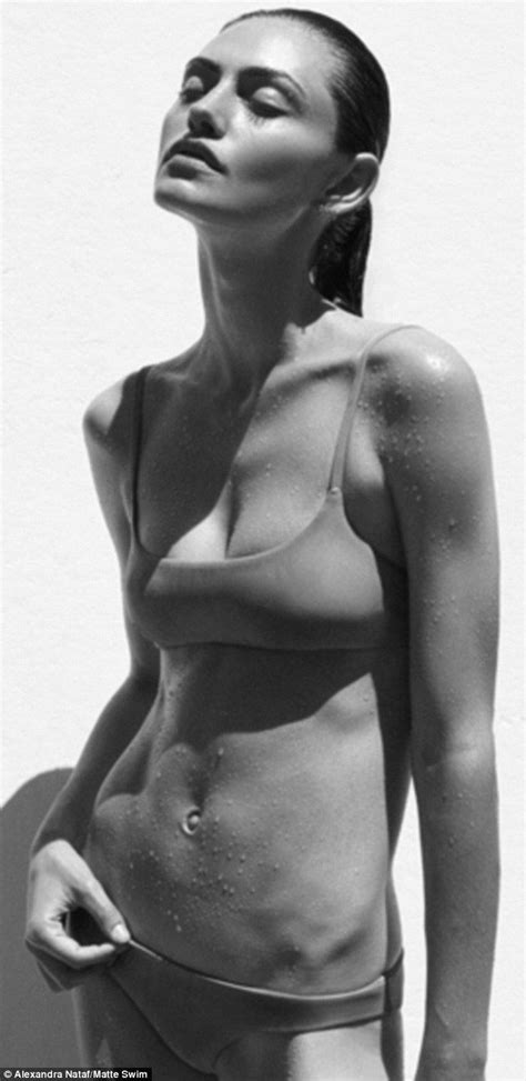 phoebe tonkin strips down to a bikini in swimwear campaign