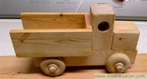 simple wood toy truck   alan