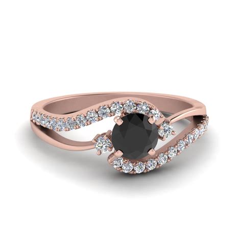 black diamond engagement ring designs fascinating diamonds