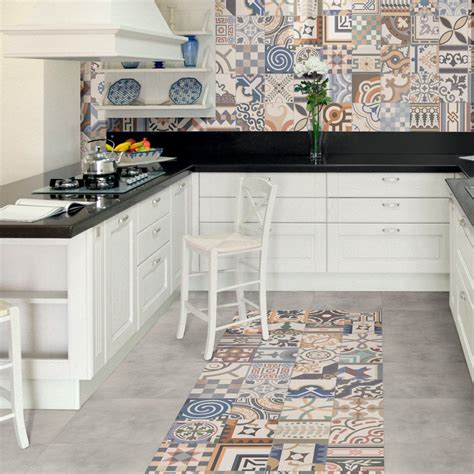 examples  unusual kitchen floor tiles baked tiles
