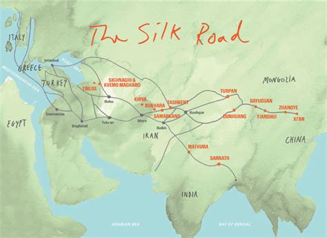 The Silk Road The Route That Made The World The New York Times