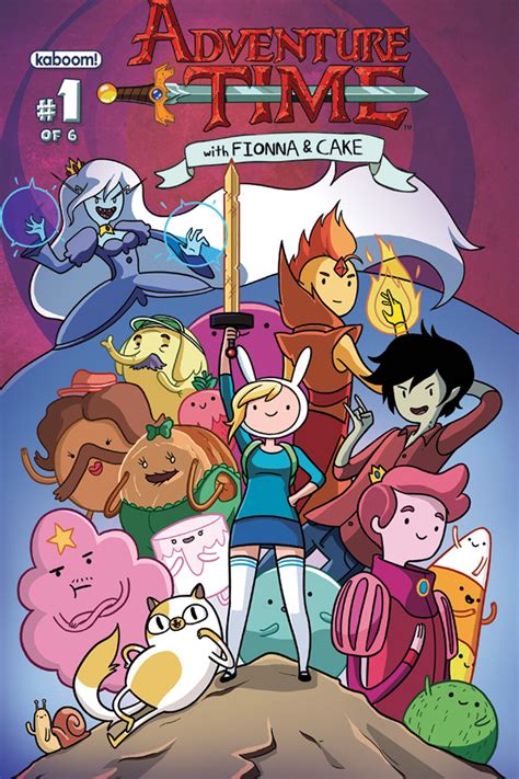 Adventure Time Fionna And Cake 1 Launches In January From