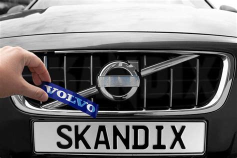 skandix technical hints emblem radiator grill volvo adhesive label