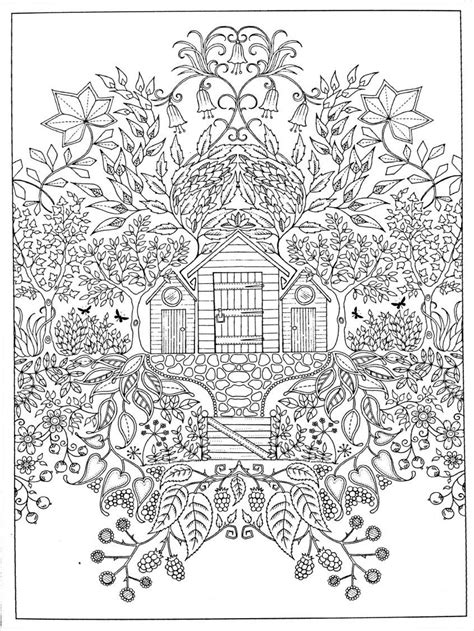 coloring page  kids secret garden coloring book   coloring home