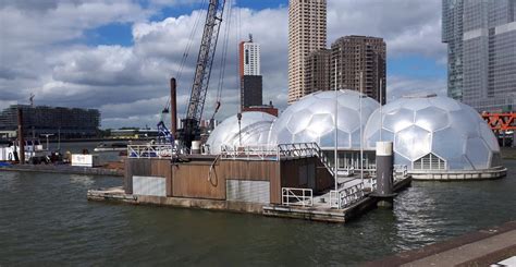 drijvend paviljoen krijgt nieuwe bestemming resilient rotterdam