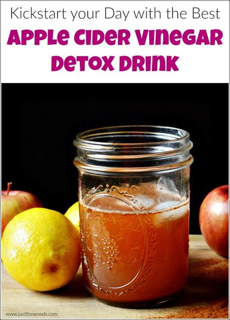 kickstart your day with the best apple cider vinegar detox drink