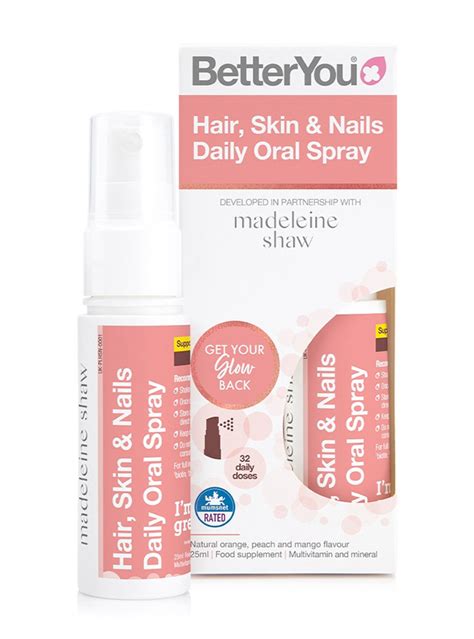 hair skin nails daily oral spray ml natural health