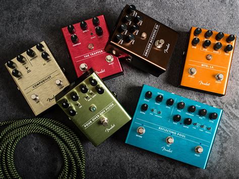 Review Six New Fender Effects Pedals