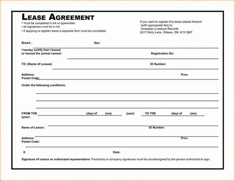 horse boarding agreement template rental agreement templates lease