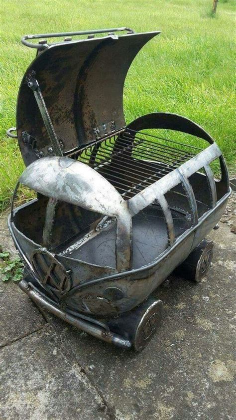 Turn A Propane Tank Into A Vw Bus Fire Pit Diy Projects