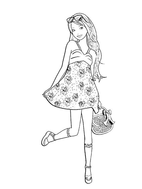 barbie doctor coloring pages