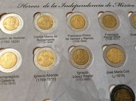 Colección De Monedas De 5 Pesos Conmemorativas 850 00 En Mercado Libre