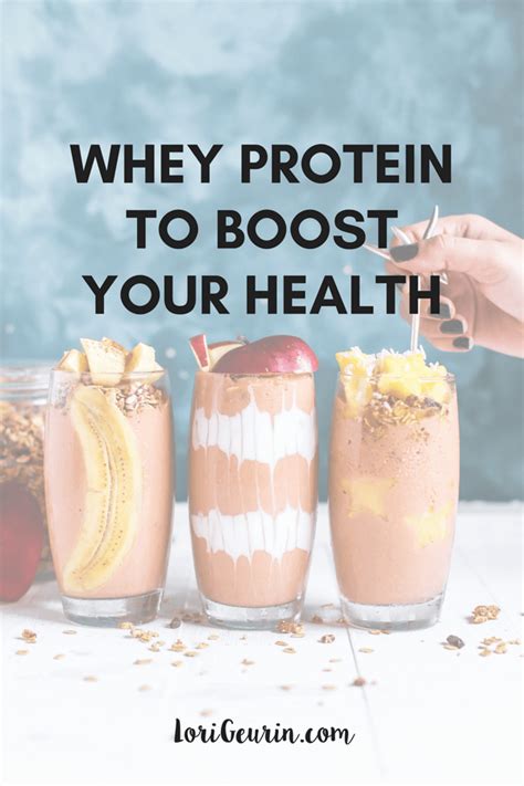 5 Health Benefits Of Whey Protein Wellness For Life