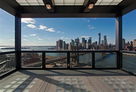 Clock Tower Apartment Covered Rooftop With Views Of New