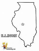 Coloring Pages State Illinois Map Yescoloring Maps Outline Printable Print States Stencil Each Kids Blank Usa Outlines Arizona Cute School sketch template