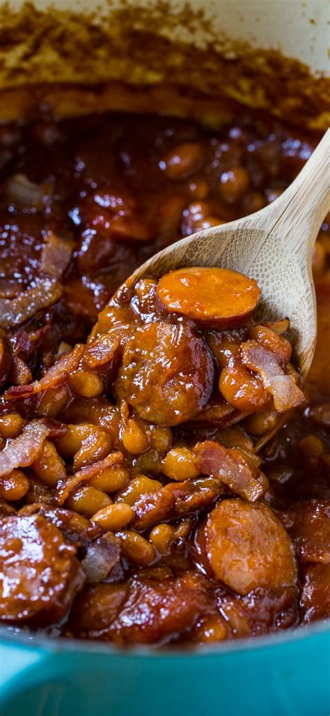 baked beans with sausage swanky recipes simple tasty