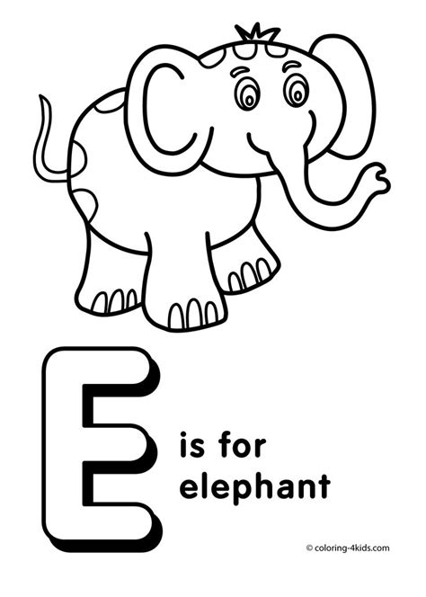preschool letter  coloring page coloring page blog