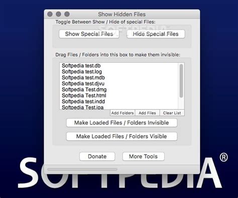show  files mac