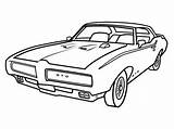 Camaro Drawing Coloring Car Muscle Classic Getdrawings sketch template