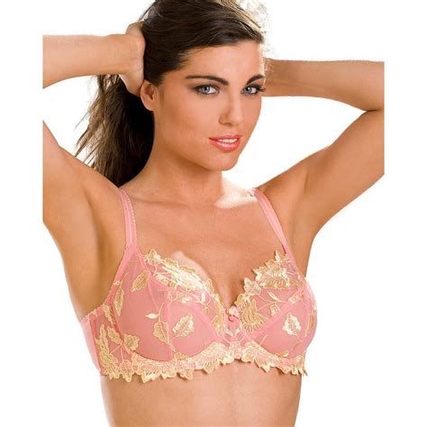 Ladies Camille Lingerie Coral Lace Embroidery Underwired Womens Bra