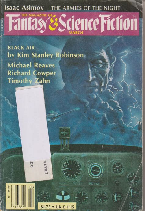 fantasy science fiction magazine march  black air  kim stanley robinson