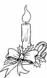 Candle Candles Coloring Pages sketch template