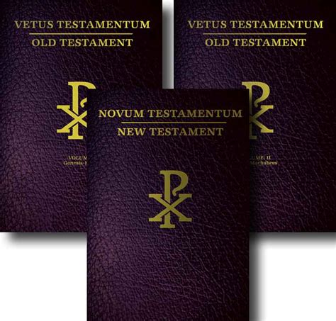 clementine vulgate latinenglish bible
