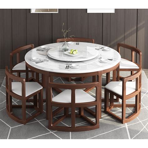 marble multi functional  table living room solid wood dining