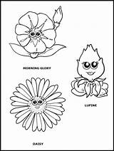 Daisy Flower Puppet Printable Makingfriends Girl Scout Flowers Puppets Scouts sketch template