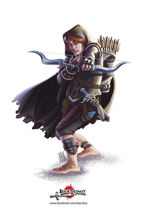 Male Halfling Ranger Hunter Iconic Characters Fantasy Races Fantasy