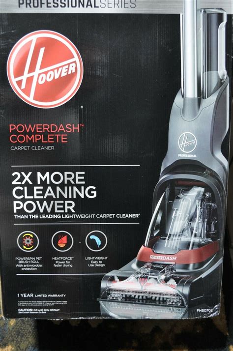 hoover fh professional powerdash complete upright carpet vacuum cleaner