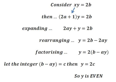 How To Use Proof By Contrapositive To Show That If X 2 Y 2 2y Is Odd