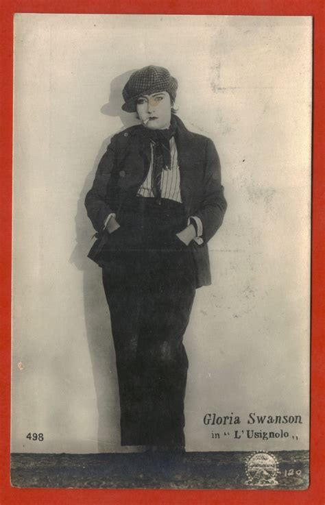 gloria swanson in l usignolo 1927 silent movie