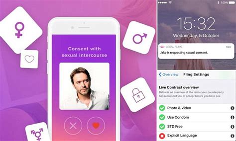 App Legalfling Creates Contracts For Consensual Sex Daily Mail Online