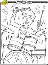 Coloring Pages Music Musical Adults Drummer Notes Sheets Getcolorings Needs Crayola Print Adult Easy Color Getdrawings Choose Board Kids Note sketch template