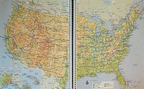 road atlas map   state