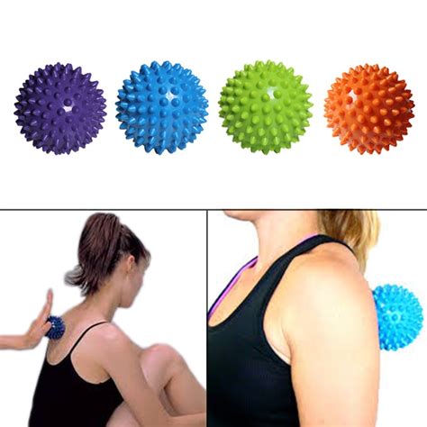 10pcs Lot Spiky Massage Ball 9cm Pvc Massageand Small Therapy Balls For