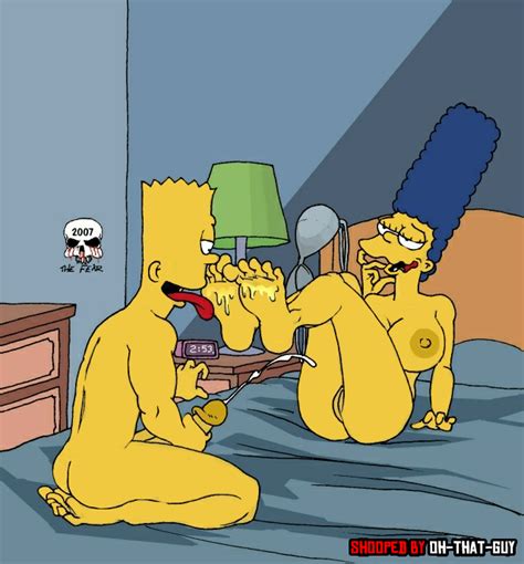 Rule 34 Bart Simpson Feet Female Human Male Marge Simpson Straight