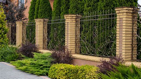 install  wrought iron fence