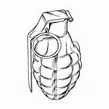 Grenade Knuckle Polyvore Tattoos sketch template