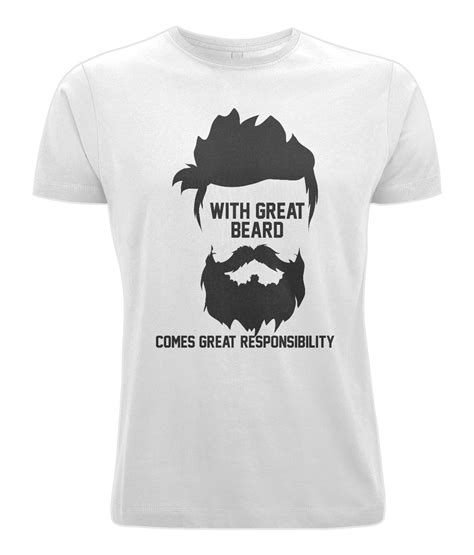 great beard  great responsibility  shirtuk