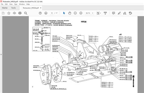 howard rotavator hr  spare parts list manual   heydownloads manual downloads