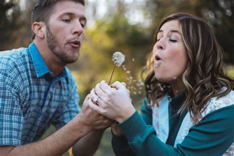 this couple s ‘awkward engagement photos are everything unconventional