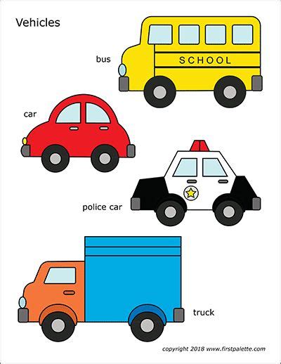 cars  vehicles  printable templates coloring pages