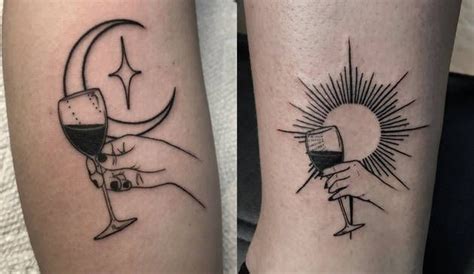The Stir 20 Wine Tattoos We Happily Raise A Glass To Wine Tattoo