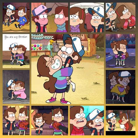 dipper and mabel mystery twins collage by darkmegafan01 on deviantart
